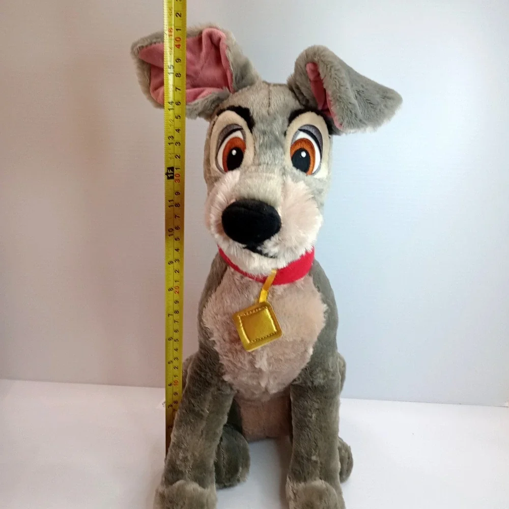 Disney Store Lady and the Tramp‎ - Tramp the Dog red collar Plush – 15